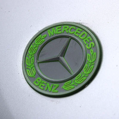 Logo nắp capo Mercedes | A1298880116 | Biểu tượng 57mm |