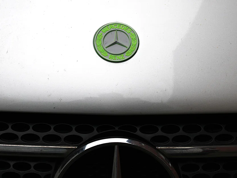 Logo nắp capo Mercedes | A1298880116 | Biểu tượng 57mm | - Image 2