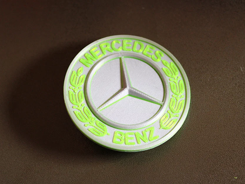 Logo nắp capo Mercedes | A1298880116 | Biểu tượng 57mm | - Image 3