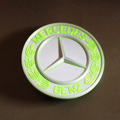 Logo nắp capo Mercedes | A1298880116 | Biểu tượng 57mm |