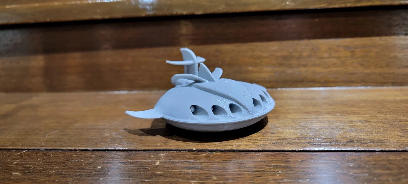 Mô hình 3D phi thuyền địch trong Grendizer/Goldorak - Image 1