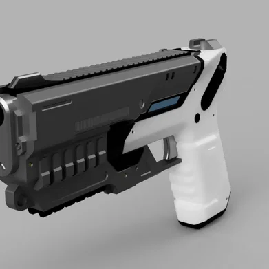 Mô hình súng Space Engineers 1:1 Warfare Pistol (Tĩnh)