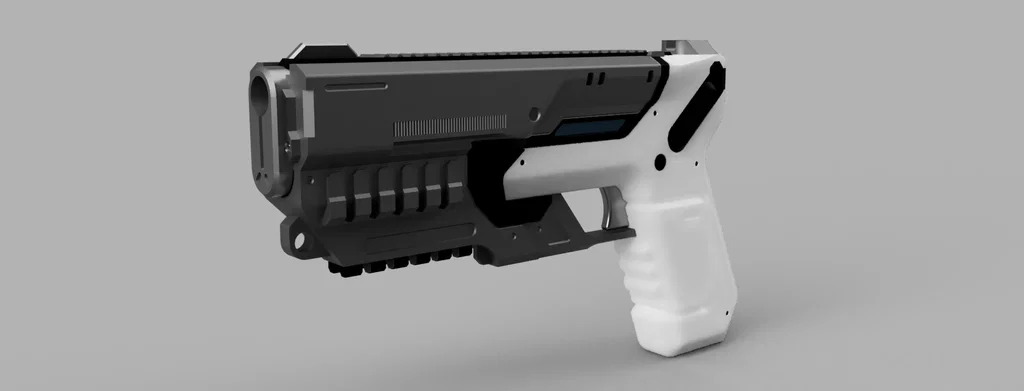 Mô hình súng Space Engineers 1:1 Warfare Pistol (Tĩnh) - Image 3