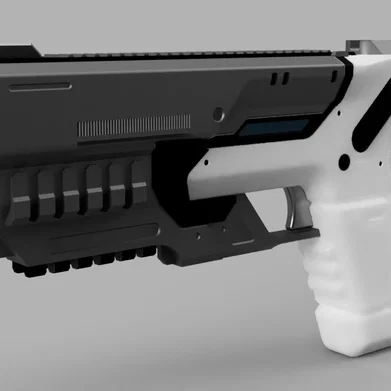 Mô hình súng Space Engineers 1:1 Warfare Pistol (Tĩnh)