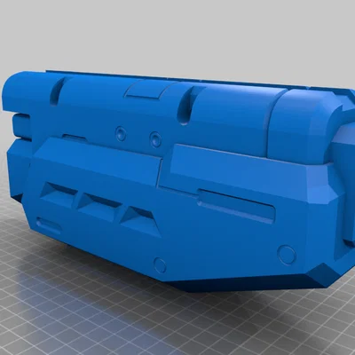 Mô hình súng Automatic Rifle 1:1 trong Space Engineers (Tĩnh)