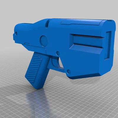 Mô hình súng Automatic Rifle 1:1 trong Space Engineers (Tĩnh)