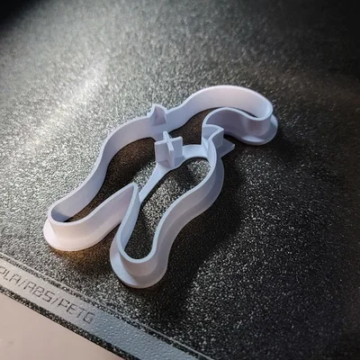 Khuôn cắt bánh quy hình mông mèo (Cat Butt Cookie Cutter) độc đáo
