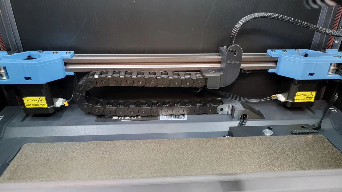 Đầu nối xích dẫn cáp rút gọn tối ưu cho máy in 3D SV08 - Image 2