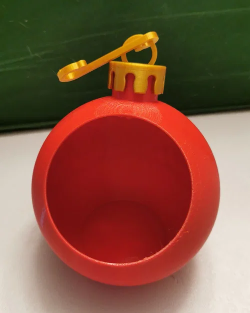 Bát Đựng Kẹo Hình Quả Châu Giáng Sinh (Cỡ Lớn) - Image 2