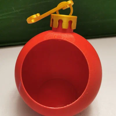 Bát Đựng Kẹo Hình Quả Châu Giáng Sinh (Cỡ Lớn)