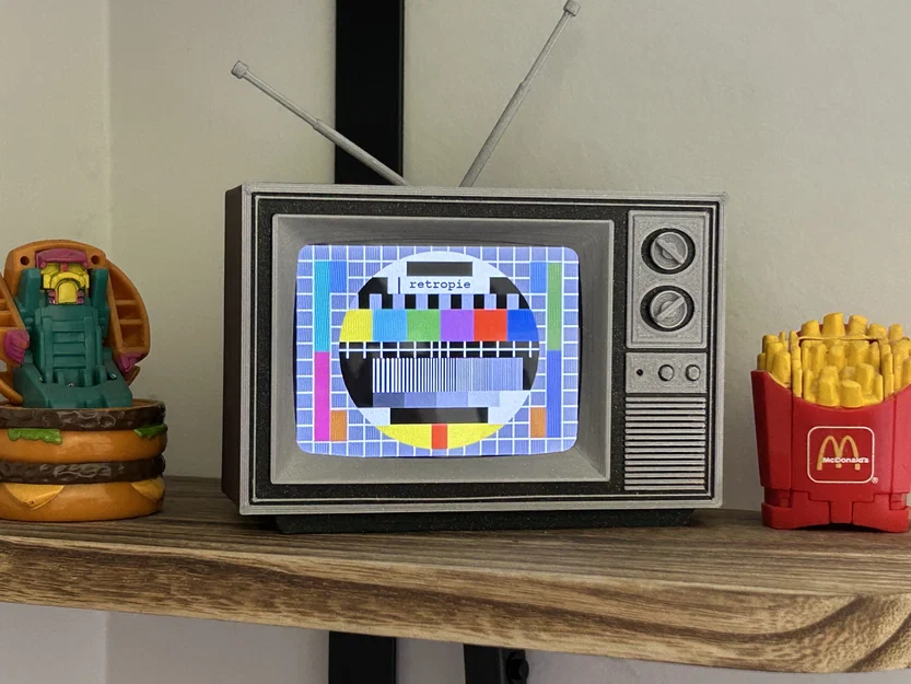 Vỏ Retro TV cho Raspberry Pi (Bản V2) - Image 2