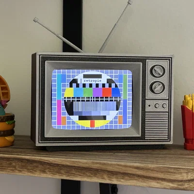 Vỏ Retro TV cho Raspberry Pi (Bản V2)