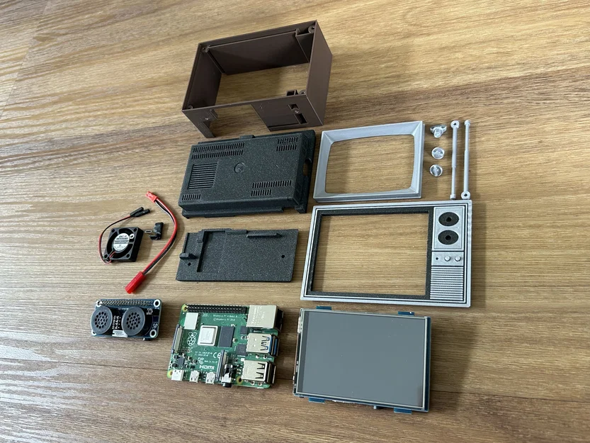 Vỏ Retro TV cho Raspberry Pi (Bản V2) - Image 3
