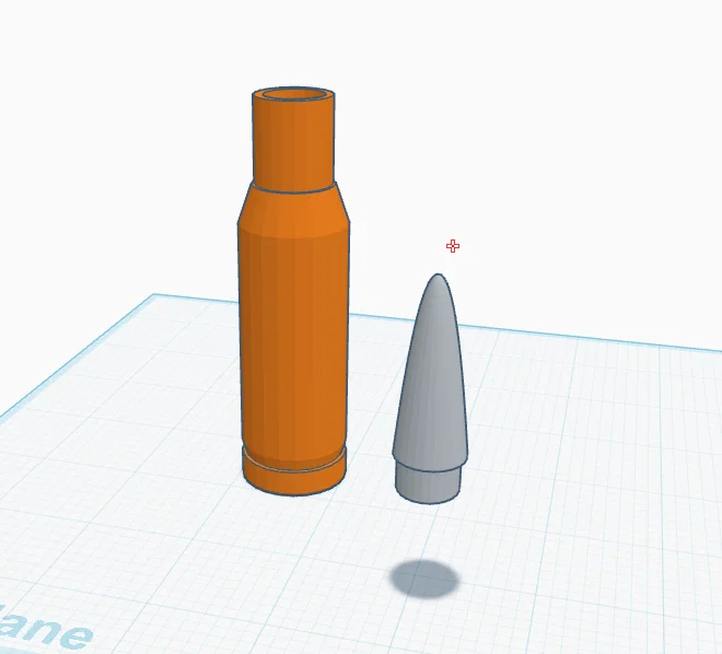 Mô hình viên đạn 50 cal hai mảnh rời in 3D ấn tượng - Image 1