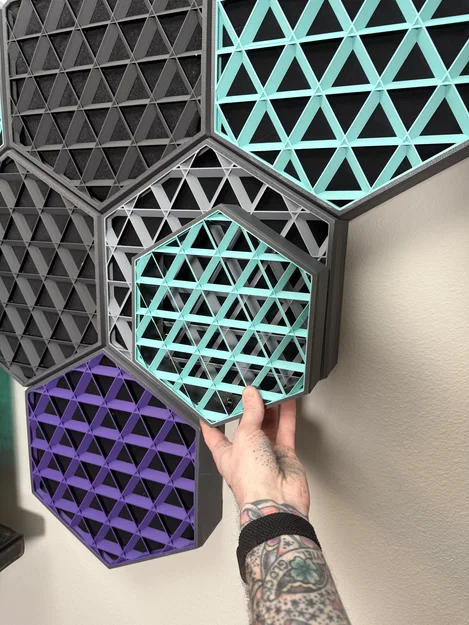 Tấm tiêu âm in 3D loại vừa! - Phiên bản cho Bambu & Prusa Mk4! - Image 2