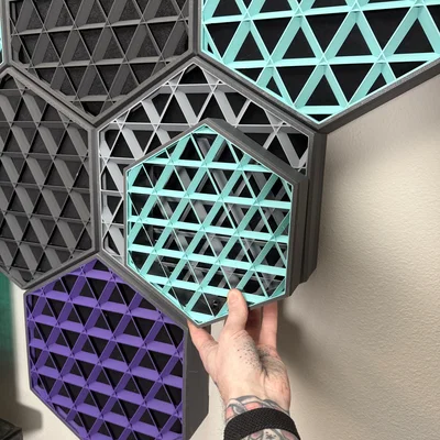 Tấm tiêu âm in 3D loại vừa! - Phiên bản cho Bambu & Prusa Mk4!