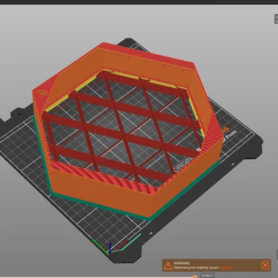 Tấm tiêu âm in 3D loại vừa! - Phiên bản cho Bambu & Prusa Mk4!