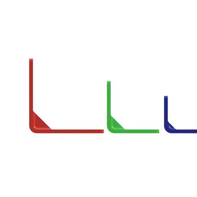 Bộ 3 ke góc 90° có gân tăng cứng