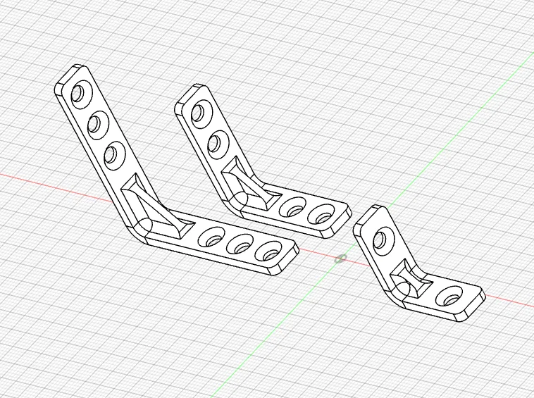 Bộ 3 ke góc 90° có gân tăng cứng - Image 3