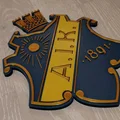 Mô hình khiên logo câu lạc bộ AIK - Thumbnail 1