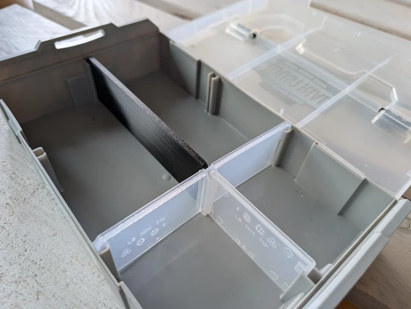 Tấm ngăn dọc cho hộp L-Boxx Mini - Image 4