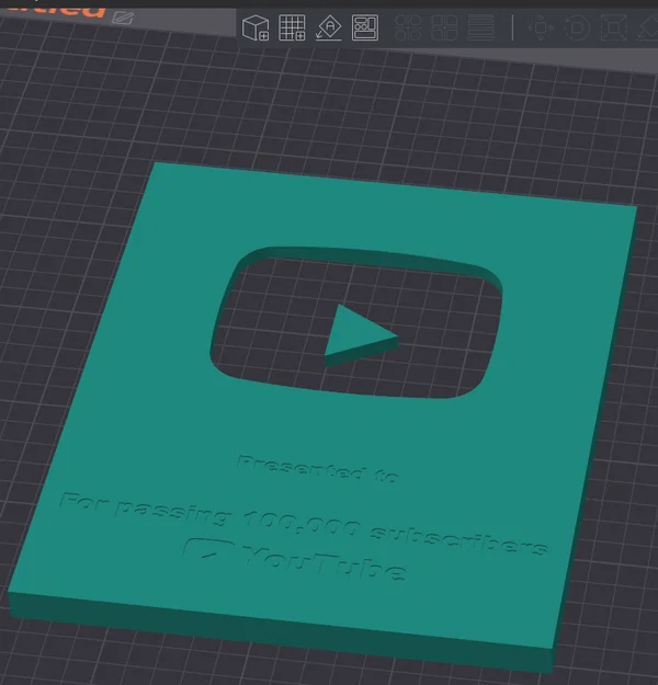 Nút Bạc YouTube (YouTube Silver Play Button) - Image 3