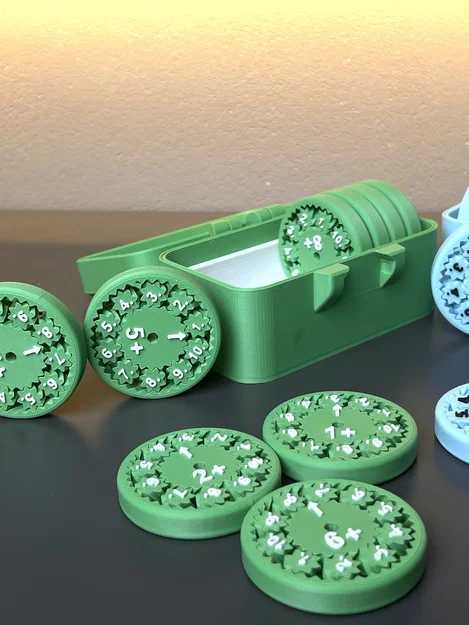 Math Fidget Spinners 5,5 - Công cụ học toán cộng trừ nhân chia - Image 2