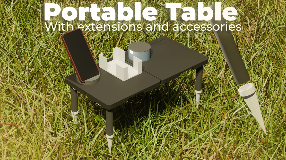 Bàn Cắm Trại Di Động + PHỤ KIỆN - Image 2