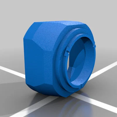 Loa che nắng 3D (Lens Hood) ngàm Bay-1 cho máy ảnh film TLR