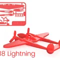 P38 Lightning Kit Card - Các Dòng Máy Bay Nổi Tiếng - Thumbnail 1