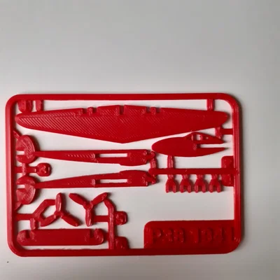 P38 Lightning Kit Card - Các Dòng Máy Bay Nổi Tiếng