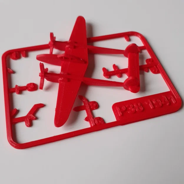 P38 Lightning Kit Card - Các Dòng Máy Bay Nổi Tiếng - Image 4