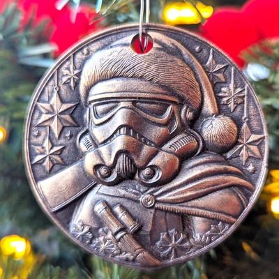 Storm Trooper - Đồ trang trí Giáng sinh chủ đề Star Wars