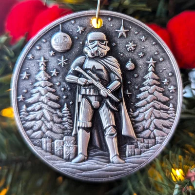 Storm Trooper - Đồ trang trí Giáng sinh chủ đề Star Wars
