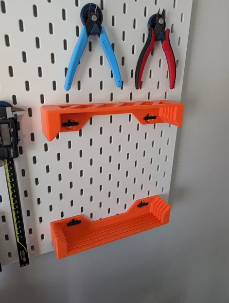 Giá đỡ tấm thép Prusa cho hệ thống Ikea Skadis T-Clip - Image 2