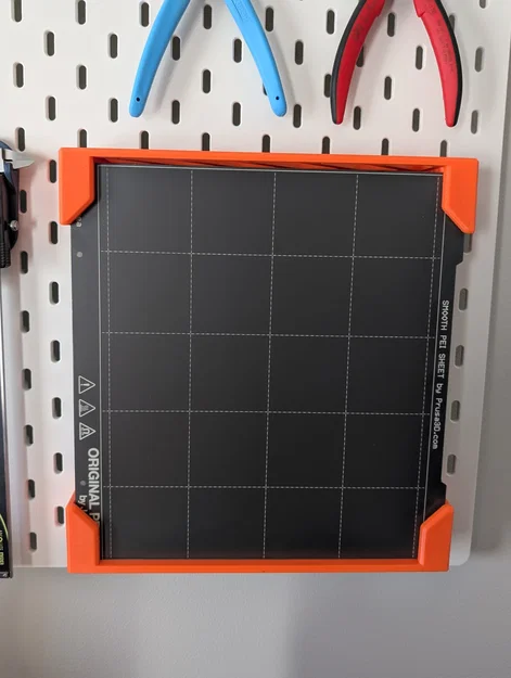 Giá đỡ tấm thép Prusa cho hệ thống Ikea Skadis T-Clip - Image 3