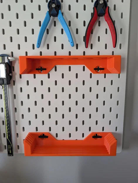 Giá đỡ tấm thép Prusa cho hệ thống Ikea Skadis T-Clip - Image 4