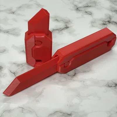 Đồ chơi fidget dao trọng lực phiên bản kéo dài (không cần ốc vít)