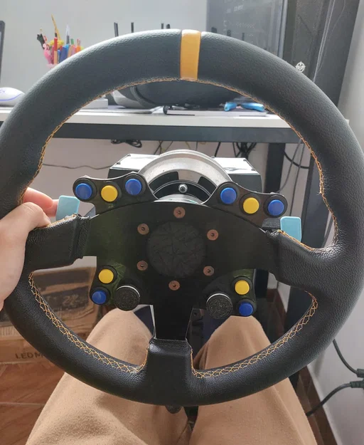 Bảng Nút Nhấn Vô Lăng Đa Năng (Universal Wheel Button Plate) - Image 1