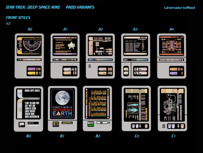 Star Trek: DS9 PADD Các biến thể v2 - Image 3