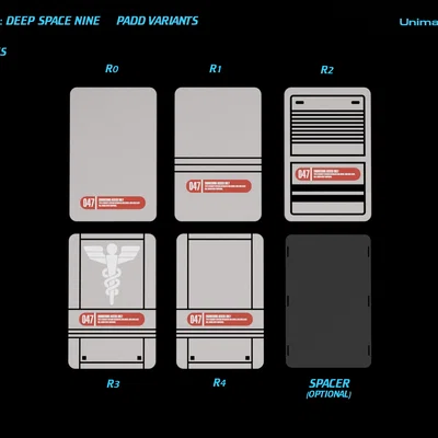 Star Trek: DS9 PADD Các biến thể v2