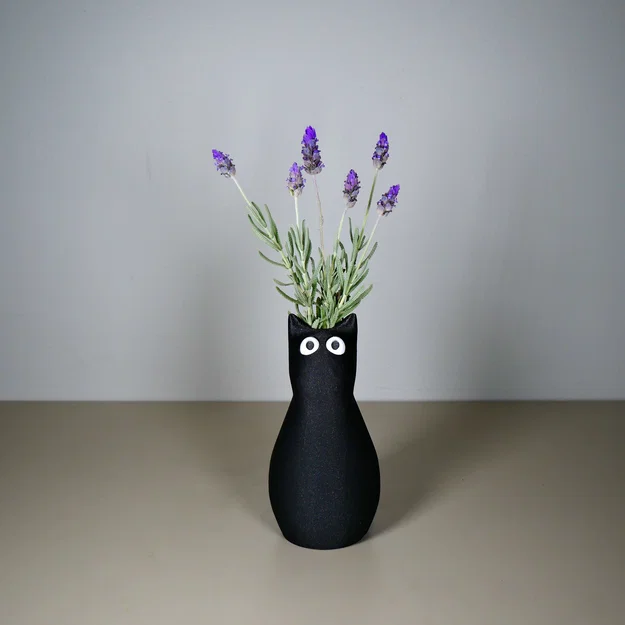 Bình hoa hình chú mèo (Cat Vase) - Image 1