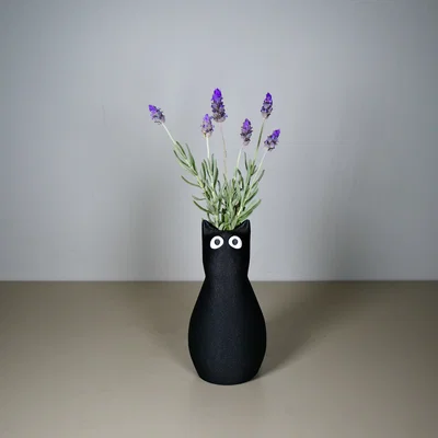 Bình hoa hình chú mèo (Cat Vase)