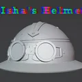 Mô hình 3D Mũ bảo hiểm Isha (Arcane) dành cho Cosplay - Thumbnail 1