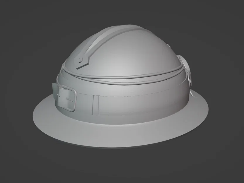 Mô hình 3D Mũ bảo hiểm Isha (Arcane) dành cho Cosplay - Image 3