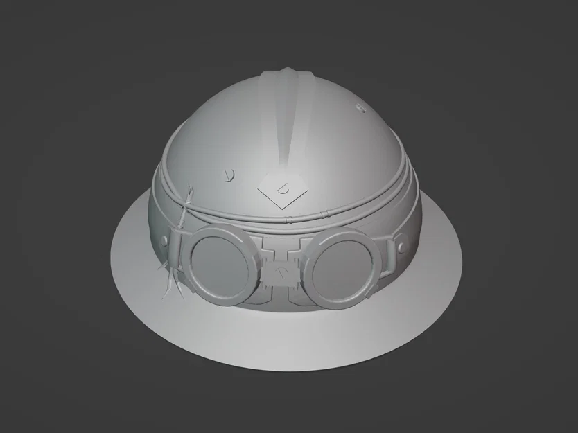 Mô hình 3D Mũ bảo hiểm Isha (Arcane) dành cho Cosplay - Image 4