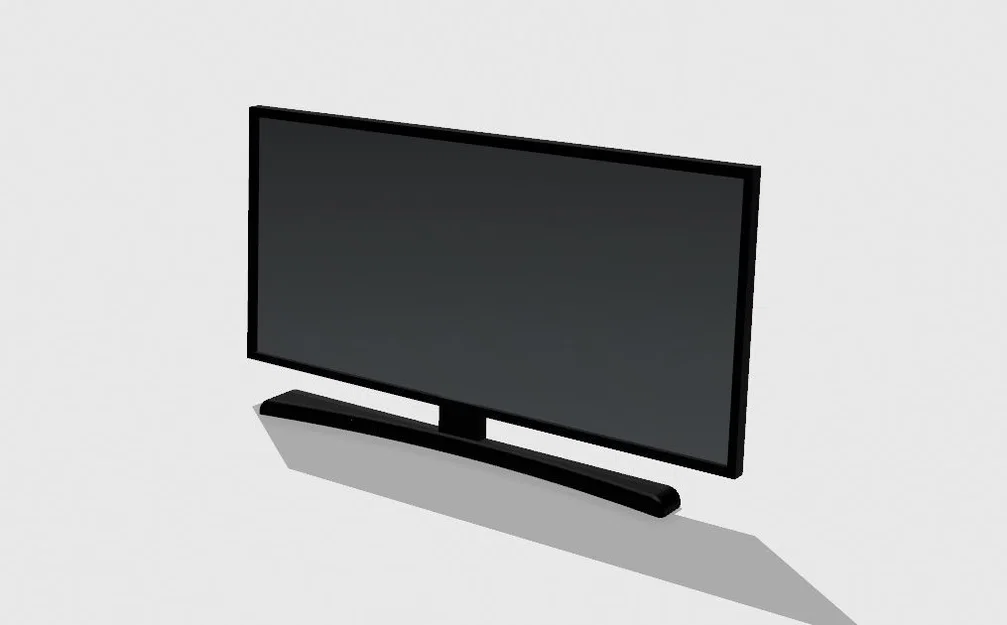 Mô hình màn hình máy tính 3D cho bàn làm việc tí hon - Image 1