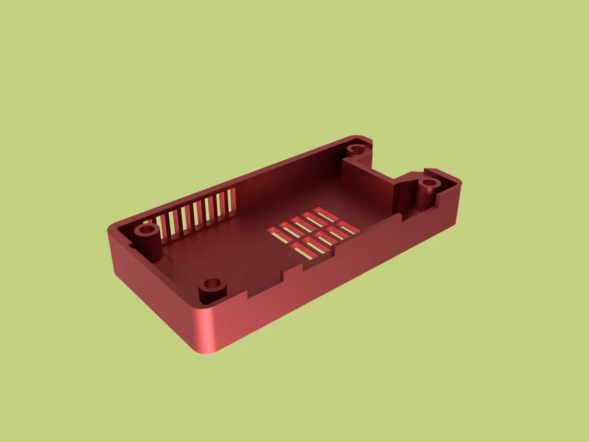 Vỏ case Raspberry Pi Zero/Zero 2 treo tường, hỗ trợ heatsink 8mm - Image 4