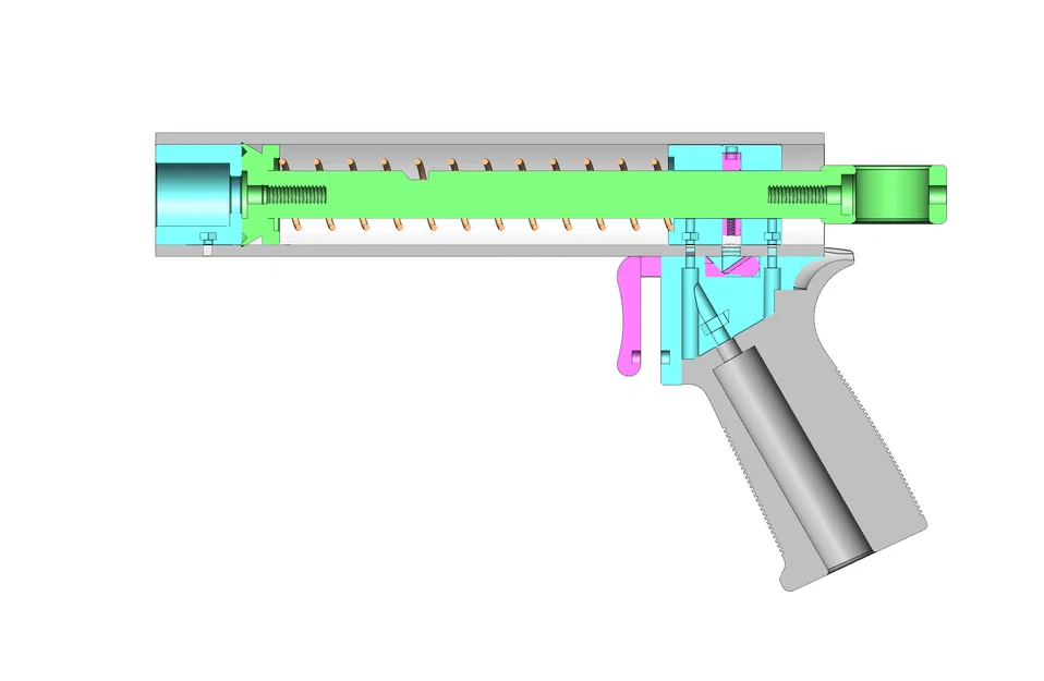 Rainbow - Foam Dart Blaster: Bản nâng cấp hiện đại hóa in 3D - Image 5