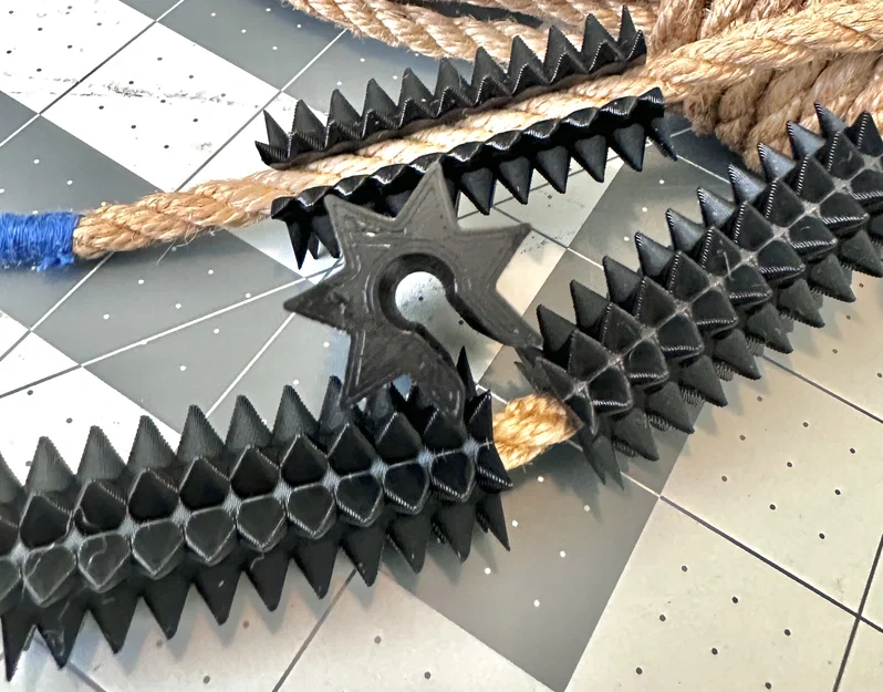 Đinh Gai Dành Cho Dây Shibari 6mm, Chiều Dài 50mm (NSFW) - Image 2